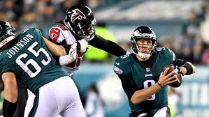 The philadelphia eagles and atlanta falcons are set to face off in the opening game on thursday night for the 2018 nfl season. Falcons Vs Eagles Score Takeaways Nick Foles Leads Philly To Nfc Title Game Cbssports Com