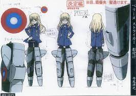 perrine h clostermann striker unit アニメ 原画 ストライクウィッチーズ アニメ