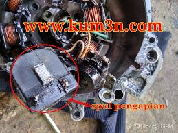 Untuk keperluan balap, banyak yang aplikasi magnet dari motor lain. Rangkaian Sistem Pengapian Yamaha Scorpio Z 225cc Kum3n Com