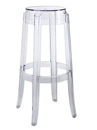 Clear Acrylic Barstool Brickell Collection Modern Furniture Acrylic Bar Stools Clear Bar Stools Modern Bar Stools