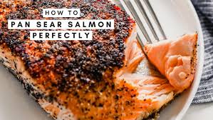 Put the dish in the preheated oven and cook the salmon until it releases liquid. How To Make Perfect Pan Seared Salmon With Skin Zestful Kitchen