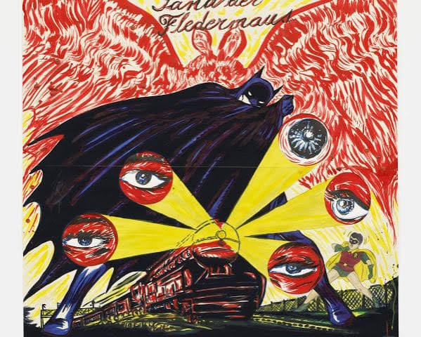 Work by Marcel Dzama and Raymond Pettibon