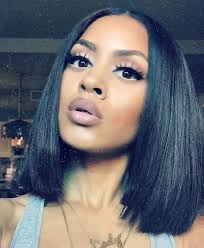 17 chic blunt bob hairstyles. Long Bob Haircut On Black Hair Novocom Top