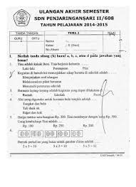 Kumpulan soal uts kelas 9 semester 1 (ganjil) lengkap Top Pdf Soal Uas Tematik Kelas 5 Tema 3 Semester 1 123dok Com