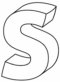 printable 3d bubble letter s freebie finding mom