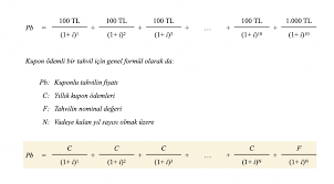 Reel faiz formülü şu şekildedir; Bono Tahvil Eurobond Ergun Unutmaz