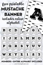 Excel is a powerful spreadsheet application that's best known for working with numbers, but it's just as effective at sorting text alphabetically. Mustache Alphabet Banner Free Printable Letters Numbers Lovely Planner Birthday Banner Free Printable Printable Birthday Banner Free Printable Banner Letters