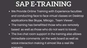 Sap Modules Training Diploma In Canada Mlc College Canada Virtual Class College Online Training