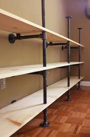This is the place for custom requests. How To Build Plumbing Pipe Shelves The Cavender Diary