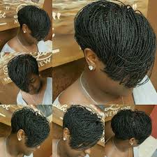 However, no hair is too short for a stylish. Short Braid Style Natural Hair Styles Box Braids Hairstyles Short Hair Styles