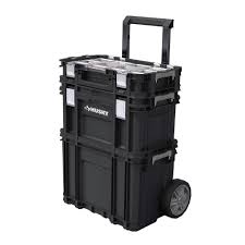 Husky 22 In Connect Rolling System Tool Box 230381 The Home Depot Tool Box Plastic Tool Box Small Parts Organizer