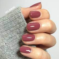 Its Kiko 365 Tattoo Rose But I Think Its Very Similiar To Essie Angora Cardi Mauve Nails Dark Nail Designs Nail Polish