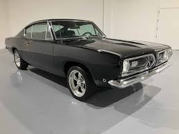 Image result for Black 1968 Barracuda