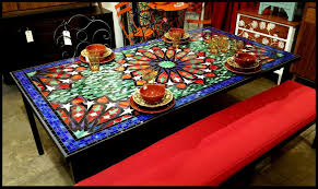 Furthur Wholesale Mosaic Dining Tables Mosaic Table Mosaic Table Top Mosaic Glass