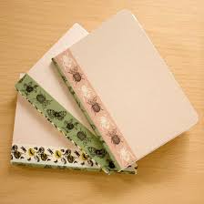 Learn How To Make These Cute Soft Bound Notebooks Finished With Decorative Washi Or Paper Tape Book Binding Diy Diy Book Diy Notebook