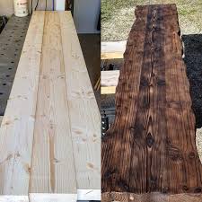 l atelier venant banc en bois brule shou sugi ban bois brule banc bois bois