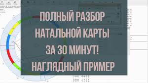 натальная карта онлайн бесплатно с расшифровкой на 2018 год Polnyj Razbor Natalnoj Karty Za 30 Minut Youtube