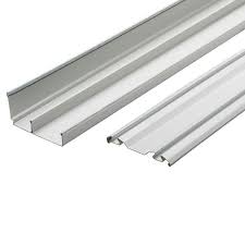 Ensemble De Rails Acier Blanc 240 Cm Galva Placard Coulissant Porte Placard Coulissante Porte Placard