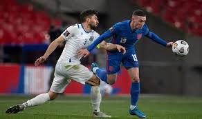 £70.00 nike england 2020 stadium away sock. England Blue Kit Fans Left Baffled At San Marino Kit Choice Football Sport Express Co Uk