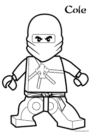 Gelukkig is het niet ernstig en een jongen helpt haar. Cole Ninjago S1296 Coloring Pages Printable