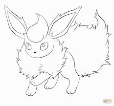 Flareon Coloring Pages Pokemon Coloring Pikachu Coloring Page Pokemon Coloring Pages