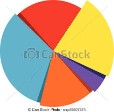 Pie Chart Vector Icon