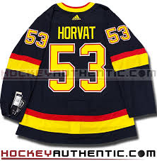 Abonnera för att ladda ner vancouver canucks logo. Bo Horvat Vancouver Canucks Retro Black Skate Authentic Pro Adidas Nhl Hockey Authentic