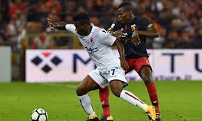 Bologna played against genoa in 2 matches this season. Donsah Cofie Genoa Bologna 2017 2018 750 450 Ghana Sports Online