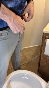 Side View of My very Hairy Big Uncut Dick Pissing in the Toilet: Gay Porn |  xHamster