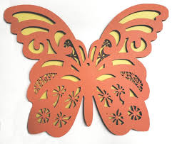 This beautiful papercut butterfly wall art is sure to be a conversation piece in your home. Butterfly Layered Mandala Free Svg Craft Room Time