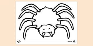 The original format for whitepages was a p. Spider Colouring Sheet Colouring Pages