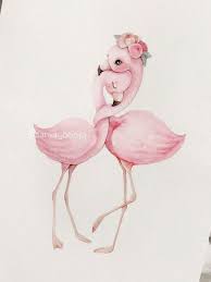 New Children Study Room Small Spaces 40 Ideas Bird Drawings Flamingo Art Cute Drawings