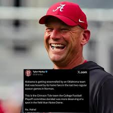 Oh we're all laughing at this ND writer now 🐘 #RollTide