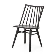 Paton Black Oak Windsor Dining Chair Reviews Crate And Barrel Windsor Dining Chairs Simple Dining Chairs Oak Dining Chairs