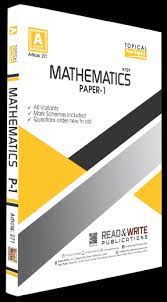 271 Mathematics A Level Paper 1 Topical Past Paper