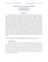 What atau apa merupakan unsur pertama yang wajib ada dalam suatu penulisan. Https Ejournal Unsrat Ac Id Index Php Kaling Article Download 25030 24735