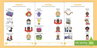 Education is a serious business, but kids just want to have fun. Feelings And Emotions Worksheets Teacher Made