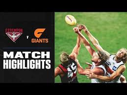Gws giants v collingwood highlights round 4 2020 afl. Essendon V Gws Giants Highlights Round 10 2020 Afl Youtube Afl Highlights Match Highlights