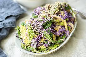 Gesunde Kohlsalat Coleslaw Rezept Mit Tahin Zitronen Dressing Schnell Gemachte Beilage Die Glutenfrei Und Vegan Kohlsalat Spitzkohlsalat Kohlsalat Rezepte