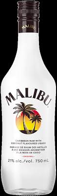 White creme de menthe, malibu rum, white creme de cacao, mint sprig. Malibu Coconut Rum 477836 Manitoba Liquor Mart