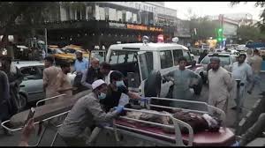 A large explosion shook the area outside hamid karzai international airport in kabul this morning, where the united states and nato allies are still evacuating thousands of people from the city. Btvqyyvfvd8ewm