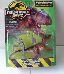 Amazon Com Jurassic Park The Lost World Velociraptor Dinosaur Toys Games Jurassic park's raptors are not deinonychus, utahraptor, or even velociraptor, they are achillobator.