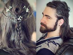 Penteado Viking Masculino 1 Long Hair Styles Men Viking Hair Medieval Hairstyles