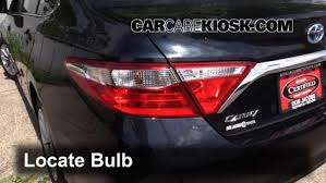 Front ventilated disc and rear solid disc. Tail Light Change 2015 2017 Toyota Camry 2016 Toyota Camry Hybrid Le 2 5l 4 Cyl