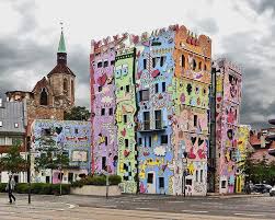 The Old And The New Next To Each Other The Happy Rizzi House In Braunschweig Germany Happy House Germany Street Art