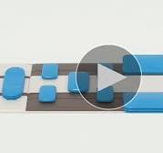 Full Body Massage Mat, 3D Body Stretching & Lumbar Traction ...