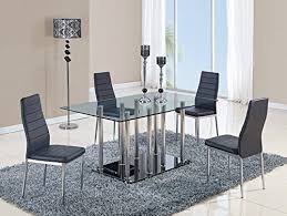 Using our unique database of global dining room furniture suppliers, goodada puts you in direct contact with the manufacturer that best suits your needs. Global Furniture D368dt D140dc Black Dining Set Buy Online In Andorra At Andorra Desertcart Com Productid 112754167