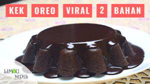 Dalam minggu lalu, kek 3 bahan telah menjadi viral di media sosial. Kek Oreo Viral Dua Bahan Youtube