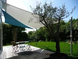 Toiles Tendues Pour Terrasses Toile Tendue Jardin Voile Ombrage Idee Deco Jardin