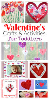 Valentine's day learning activities for preschoolers. 18 Fun Valentine S Crafts Activities For Toddlers Mommy S Bundle Fun Valentine Crafts Toddler Valentine Crafts Preschool Valentines